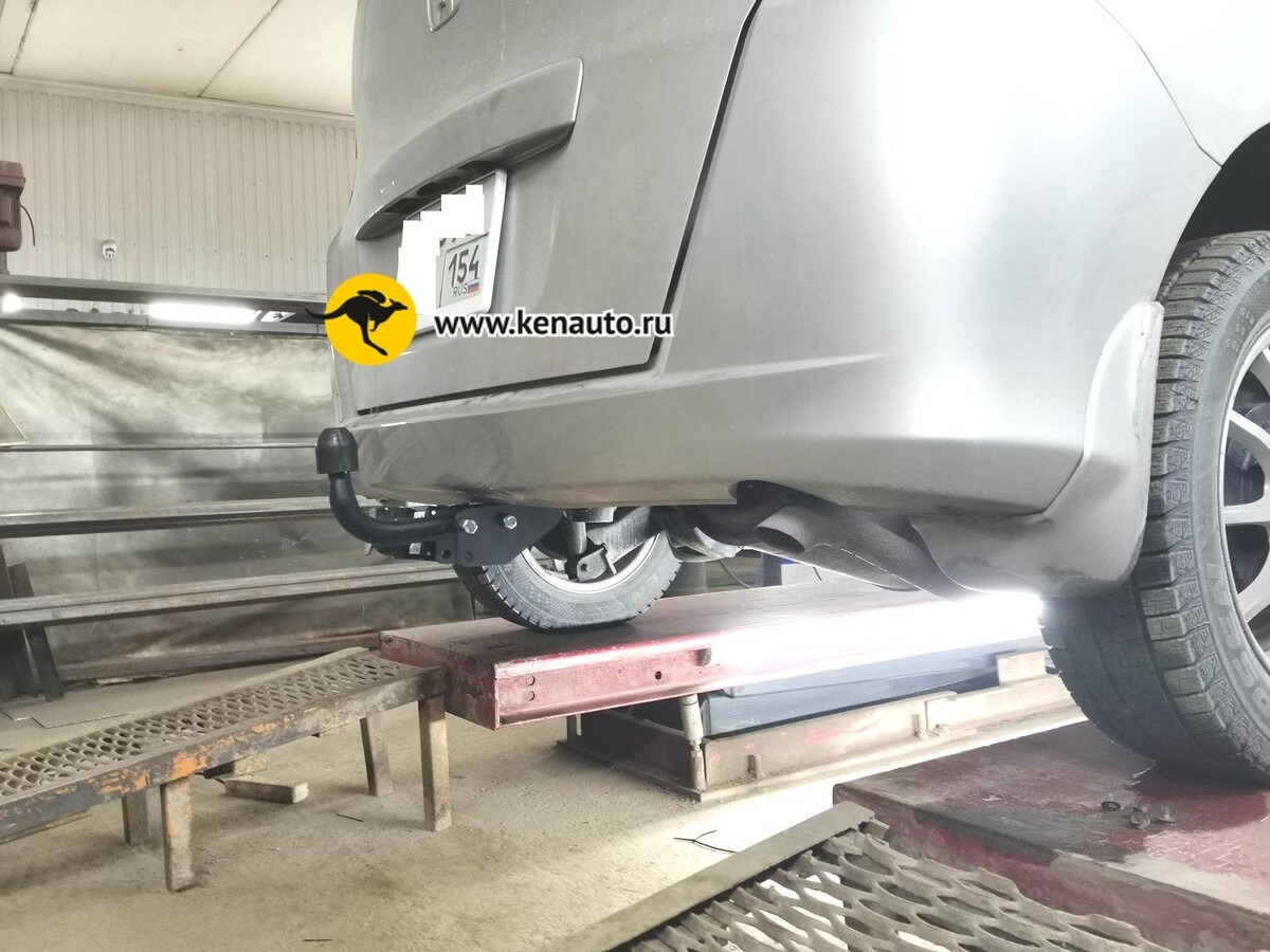 Фаркоп Halty для Honda Freed (Mk.I 2WD/4WD 5/7 мест 2008-2016 /  Honda Freed Spyke (Mk.I кроме Hybrid) 2010-2016 Шар А фото 4