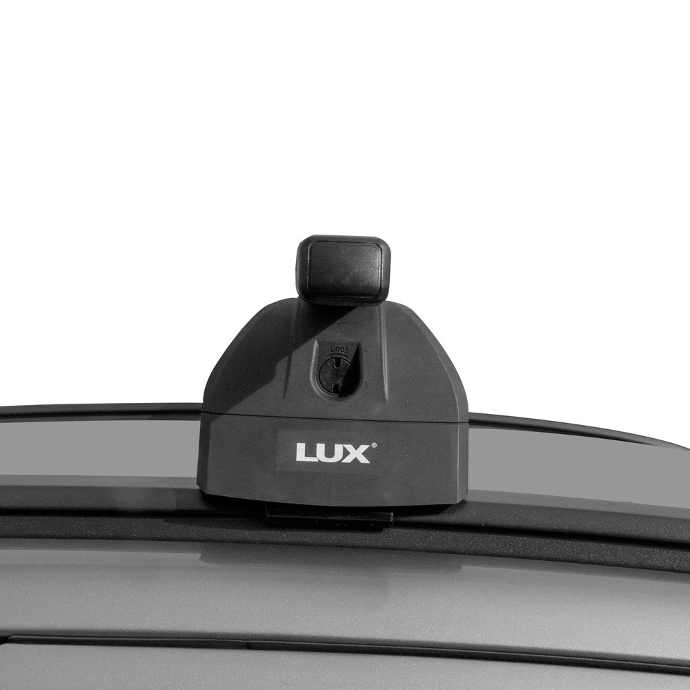 Багажник модельный на интегрированные рейлинги LUX БК2 прямоугольные дуги фото 3