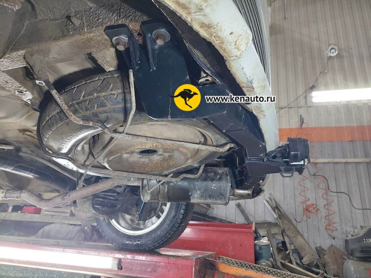 Быстросъёмный фаркоп Halty для  Toyota Nadia (Mk.I в т.ч. type S) 1998-2003 Шар Е фото 5