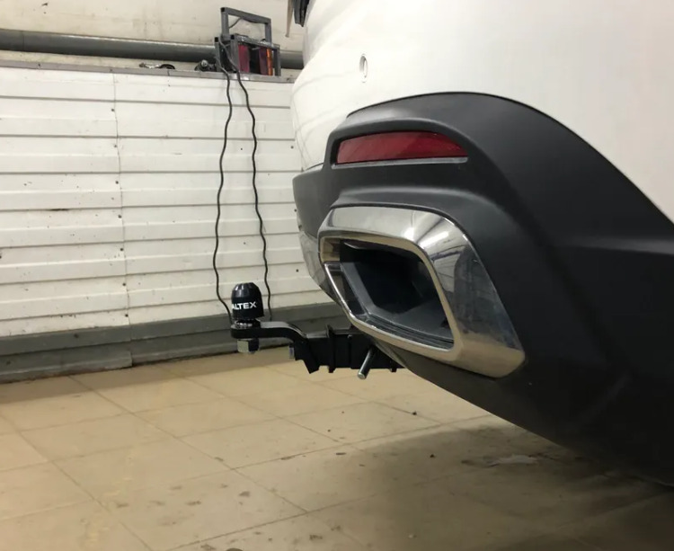 Фаркоп TowRus для Geely Okavango (Mk.I) 2023- шар Е (система антистук) фото 7