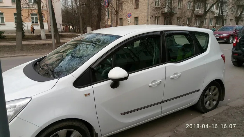 Дефлекторы SIM для окон Opel Meriva A 2003-2010 фото 2