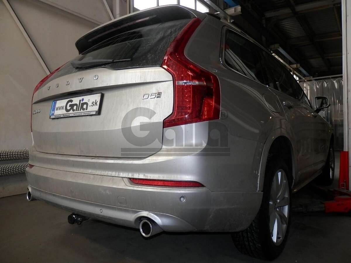 Быстросъёмный оцинкованный  фаркоп GALIA для Volvo XC90 L (MK.II) 2015- /  Volvo XC60 UZ (Mk.II) 2017- Шар V фото 2
