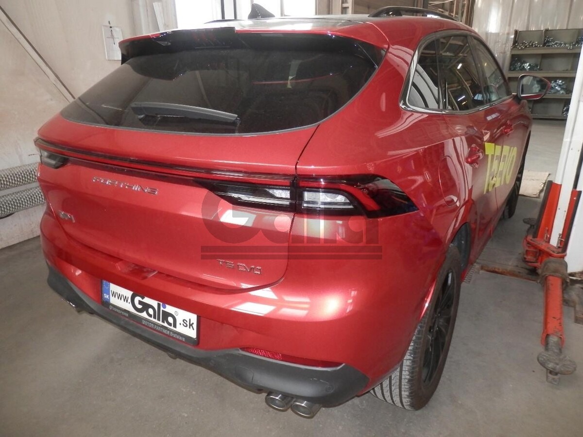 Оцинкованный фаркоп GALIA для Forthing T5 Evo 2023- Шар А фото 4