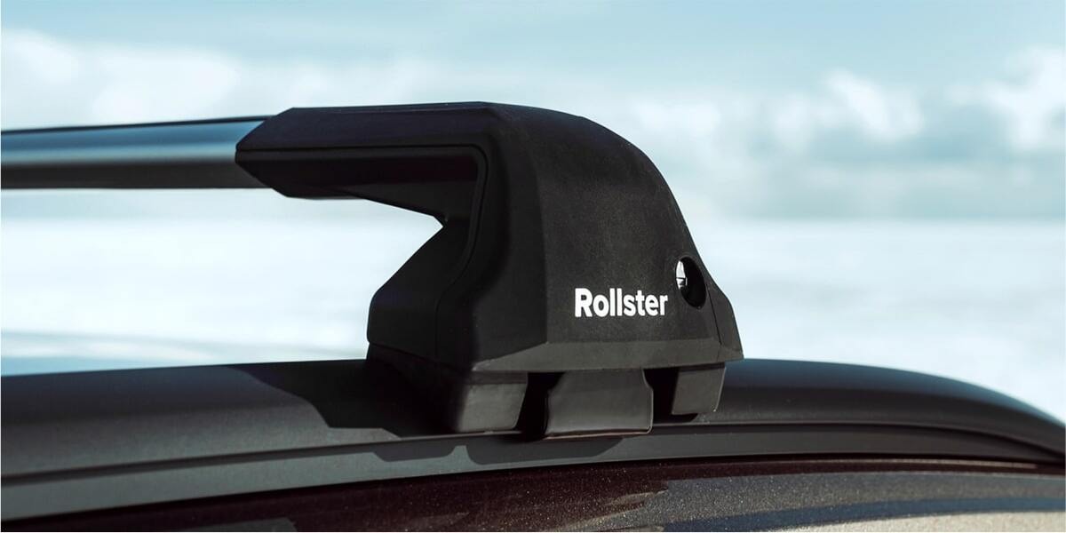 Багажник модельный на интегрированные рейлинги Rollster крыловидные дуги фото 4