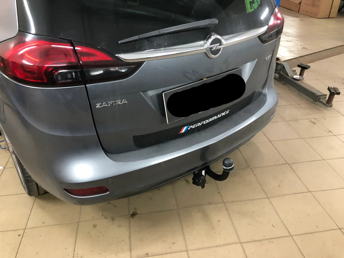 Фаркоп Steinhof для Opel Zafira Tourer (Mk.III кроме CNG /  кроме Flex-Fix ) 2012-2019 Шар А фото 2