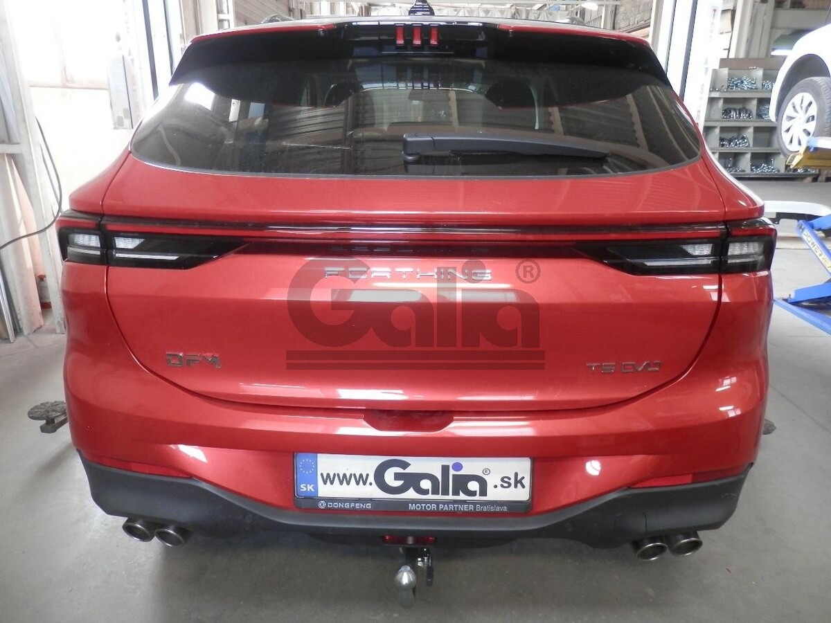 Быстросъёмный оцинкованный фаркоп GALIA для  Forthing T5 Evo (Mk.I) 2023- Шар С фото 3