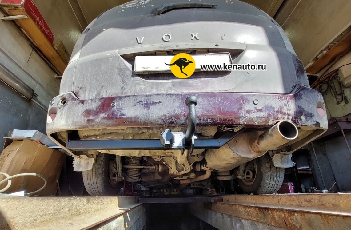 Фаркоп Halty для Toyota Voxy R60 (Mk.I 4WD) 2001-2007 / Toyota Noah R60 (Mk.I 4WD) 2001-2007 Шар А фото 3