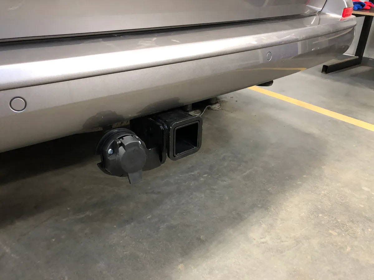 Быстросъёмный фаркоп TowRus для Volkswagen Transporter/Multivan/Caravelle/California 2003-2024 Тип шара EA  фото 4