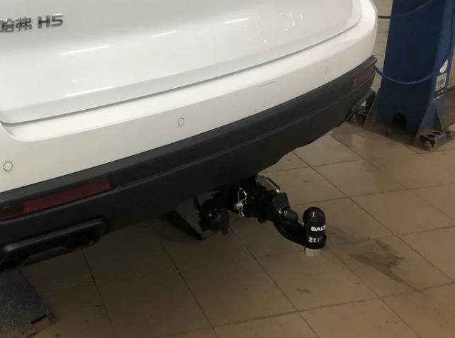 Фаркоп TowRus для Tank 500 2022-/ Haval H9 2024-/ Haval H5 2023- шар Е (система антистук) фото 2