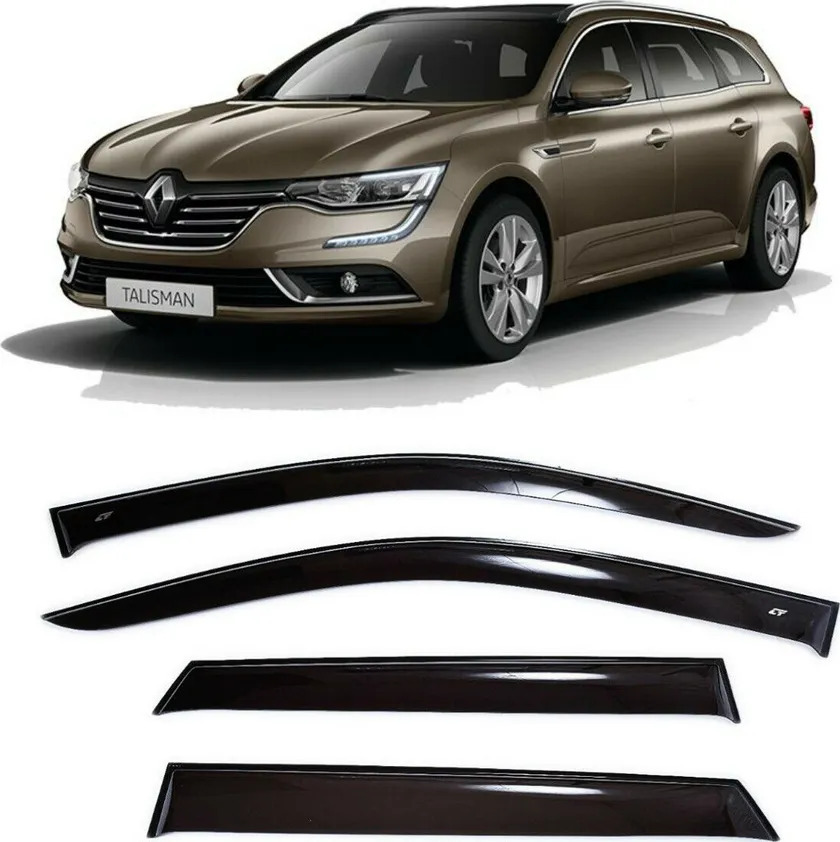 Дефлекторы Cobra Tuning для окон Renault Talisman I KP Grandtour 2015-2022 фото 4