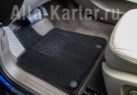 Коврики текстильные Seintex на нескользящей основе для салона Mercedes-Benz S-Класс W222 2013-2022