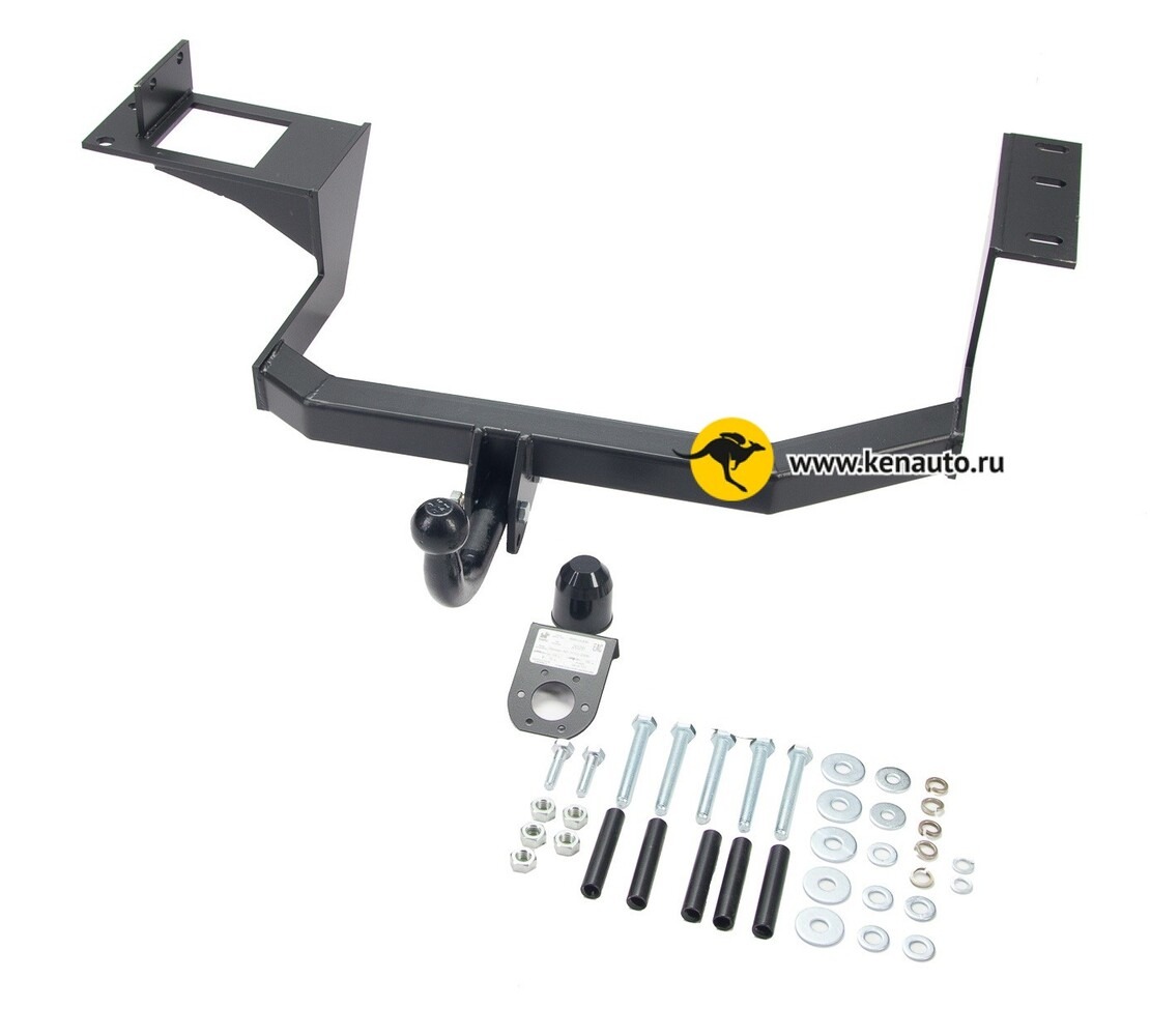 Фаркоп Halty для Nissan AD Y12 2006-/ Nissan NV150 2006-2021/ Nissan Wingroad 2005-2018/ Mazda Familia Van Y12 2007-2018/ Mitsubishi Lancer Cargo 2008-2019 шар А