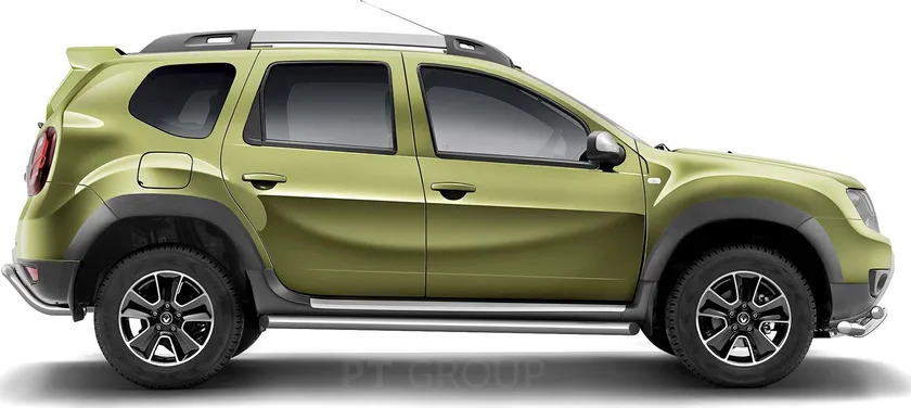 Спойлер PT Group Чистое стекло для Renault Duster I 2012-2020 не крашеный фото 2