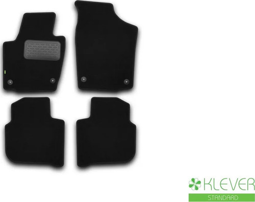 Коврики Klever Standard для салона Skoda Rapid лифтбек 2012-2020