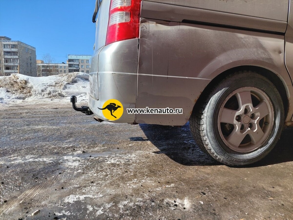 Фаркоп Halty для Nissan Serena C24 (Mk.II) 1999-2005 шар А фото 5