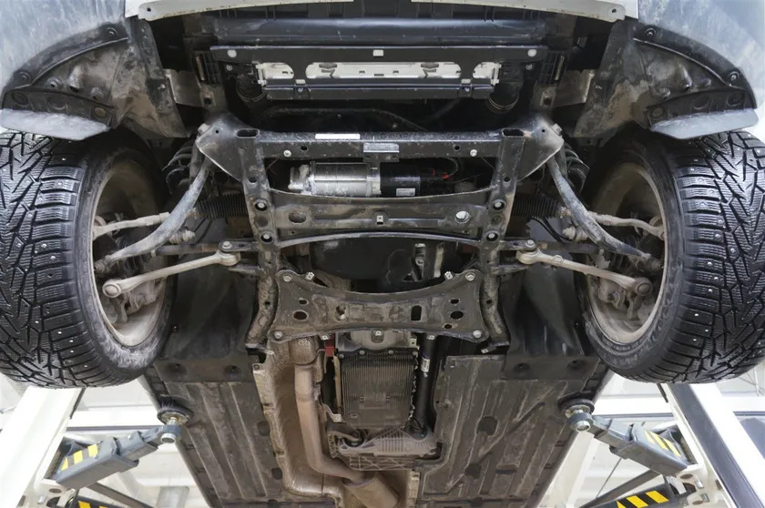 Защита композитная АВС-Дизайн для картера и КПП BMW X3 F25 2011-2014 фото 4