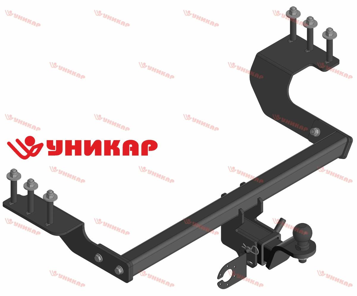 Фаркоп УНИКАР для HAVAL H6 (Mk.I) 2014-2020/HAVAL M6 (Mk.II) 2023- 