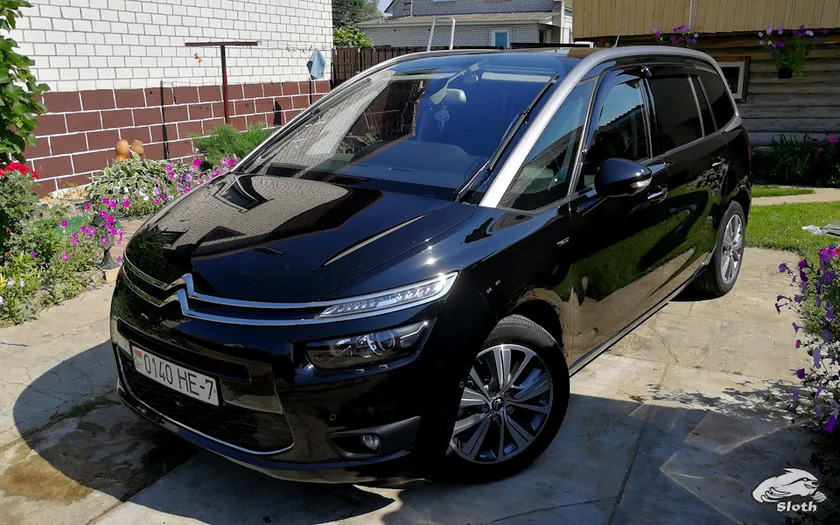 Дефлекторы Cobra Tuning для окон Citroen C4 Grand Picasso II 2013-2018