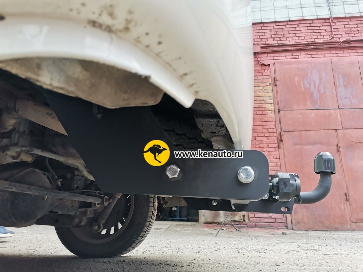 Фаркоп Halty для Toyota Lite Ace S400 (Mk.VI) 2008- /  Toyota Town Ace S400 (Mk.IV) 2008- /  Daihatsu Gran Max (Mk.I) 2007- / Mazda Bongo (Mk.V) 2020- Шар А фото 7