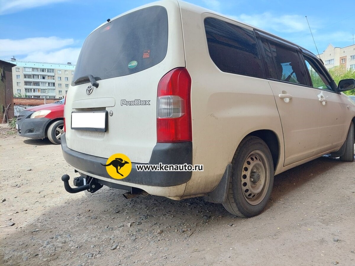 Фаркоп Halty для Toyota Probox (Mk.I рест) 2014-2020 / Toyota Suceed (Mk.I рестайлинг) 2014-2020 / Mazda Familia Van XP16 (Mk.XI) 2018- Шар А фото 3