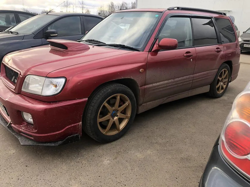 Дефлекторы Cobra Tuning для окон Subaru Forester I 1997-2002 фото 3