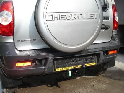 Фаркоп PT GROUP для Chevrolet Niva 2008-2020 / Lada Niva 2020-2021 /  Lada Niva Travel 2021- Шар А фото 2