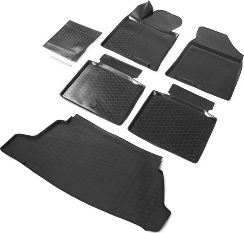 Комплект ковриков Rival для салона и багажника Hyundai i40 седан 2011-2015 2015-2022