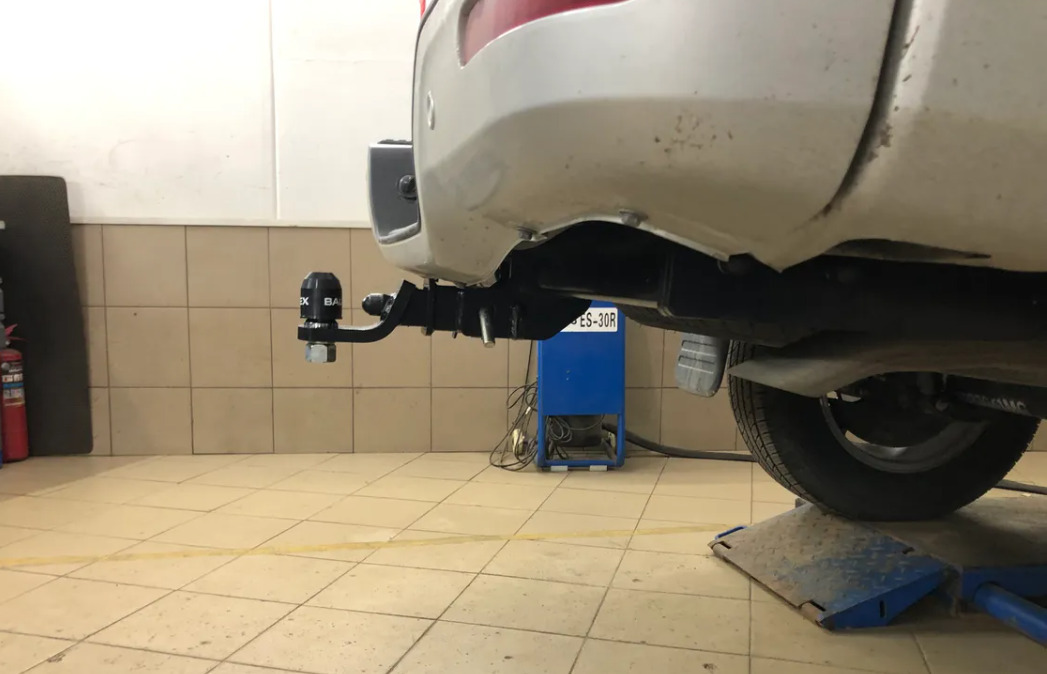 Фаркоп TowRus для JAC T8 Pro (Mk.I) 2020-/ JAC T6 (Mk.I) 2018-/ Sollers ST6 (Mk.I) 2023-/ Sollers ST8 (Mk.I) 2025- шар Е (система антистук) фото 4