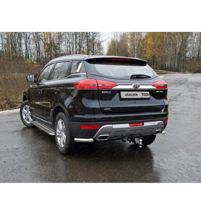 Фаркоп оцинкованный ТСС для Geely Atlas NL-3 (Mk.I) 2018-2021 шар Е фото 4