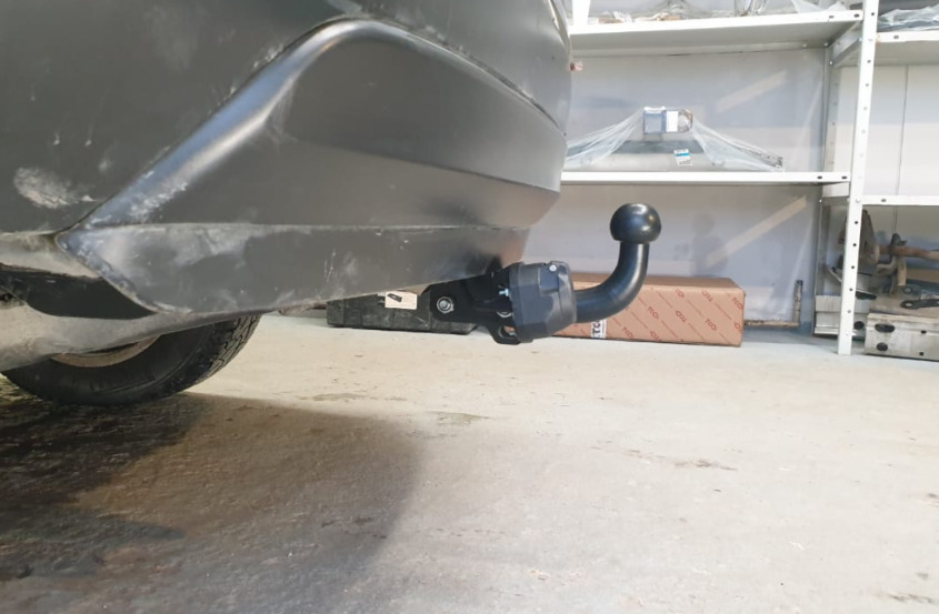 Фаркоп Steinhof для Toyota Highlander XU40 (Mk.I) 2010-2014 шар А фото 3