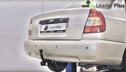 Фаркоп Лидер-Плюс для Hyundai Accent LC (Mk.II)  2000- 2012  фото 2