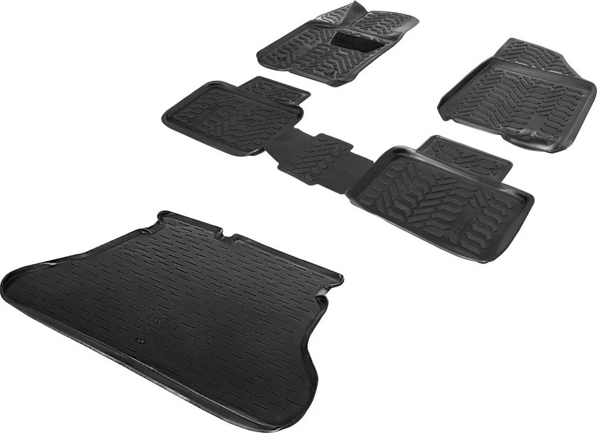 Коврики AutoFlex для салона и багажника Lada Vesta седан 2015-2022