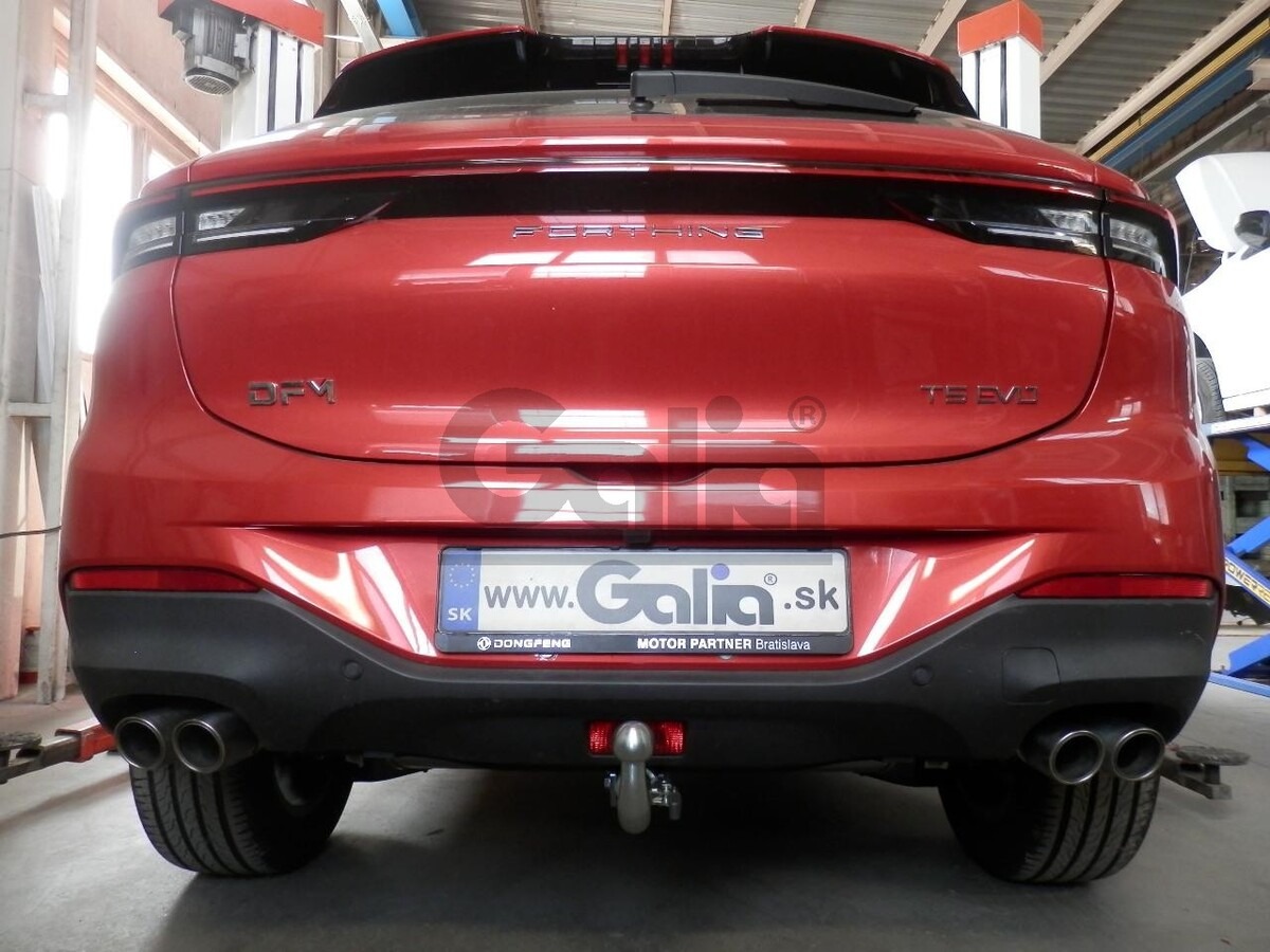 Быстросъёмный оцинкованный фаркоп GALIA для  Forthing T5 Evo (Mk.I) 2023- Шар С фото 2