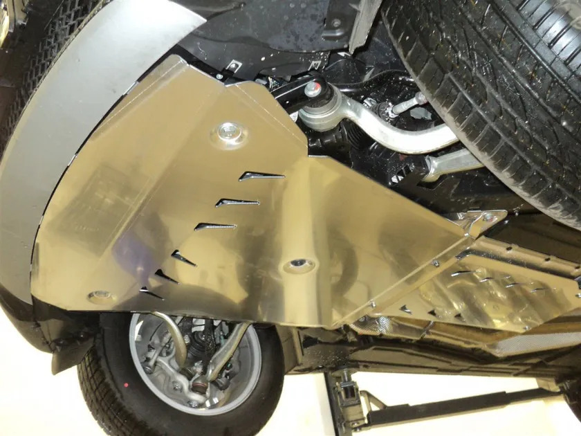 Защита алюминиевая АВС-Дизайн для картера и КПП BMW X5 F15 (вкл. M-пакет) 2013-2022 фото 2