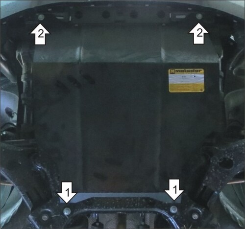 Защита Мотодор для картера двигателя Changan CS35 2013-2022