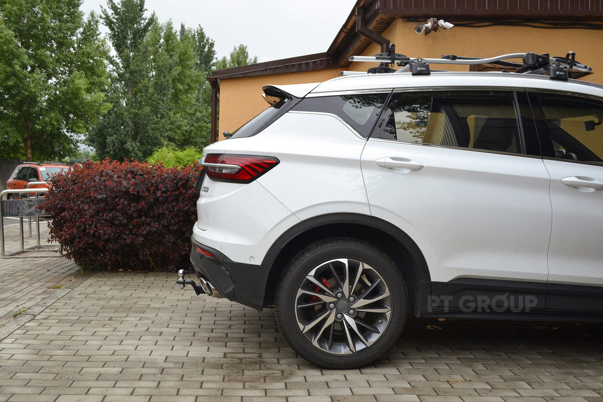 Быстросъёмный фаркоп PT GROUP для на Belgee X50 (Mk.I) 2023- /  Geely Coolray 2022- Шар Е фото 5