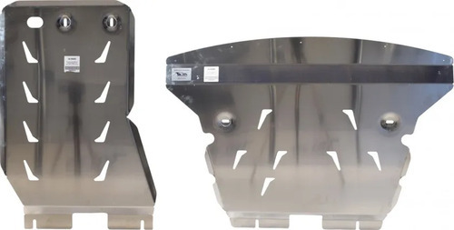 Защита алюминиевая АВС-Дизайн для картера и КПП BMW X1 E84 задний привод 2011-2015