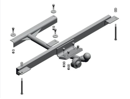 Фаркоп Трейлер для ВАЗ 2108, 21081, 21083, 2109, 21091, 21093 шар H