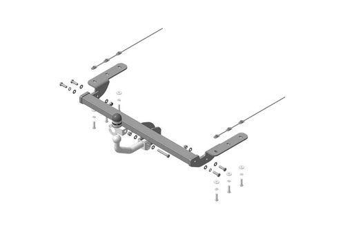 Фаркоп Motodor для Mitsubishi Xpander (только Cross) (Mk.I) 2017- шар A