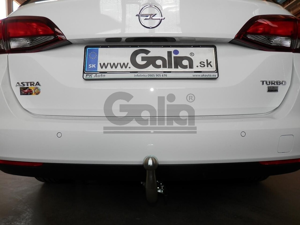 Фаркоп оцинкованный GALIA для Opel Astra K универсал (Mk.V) 2016-2021 шар А фото 5