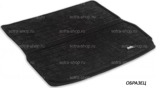 Коврик текстильный Sotra Liner 3D Lux для багажника Infiniti JX 5 мест 2013-2022