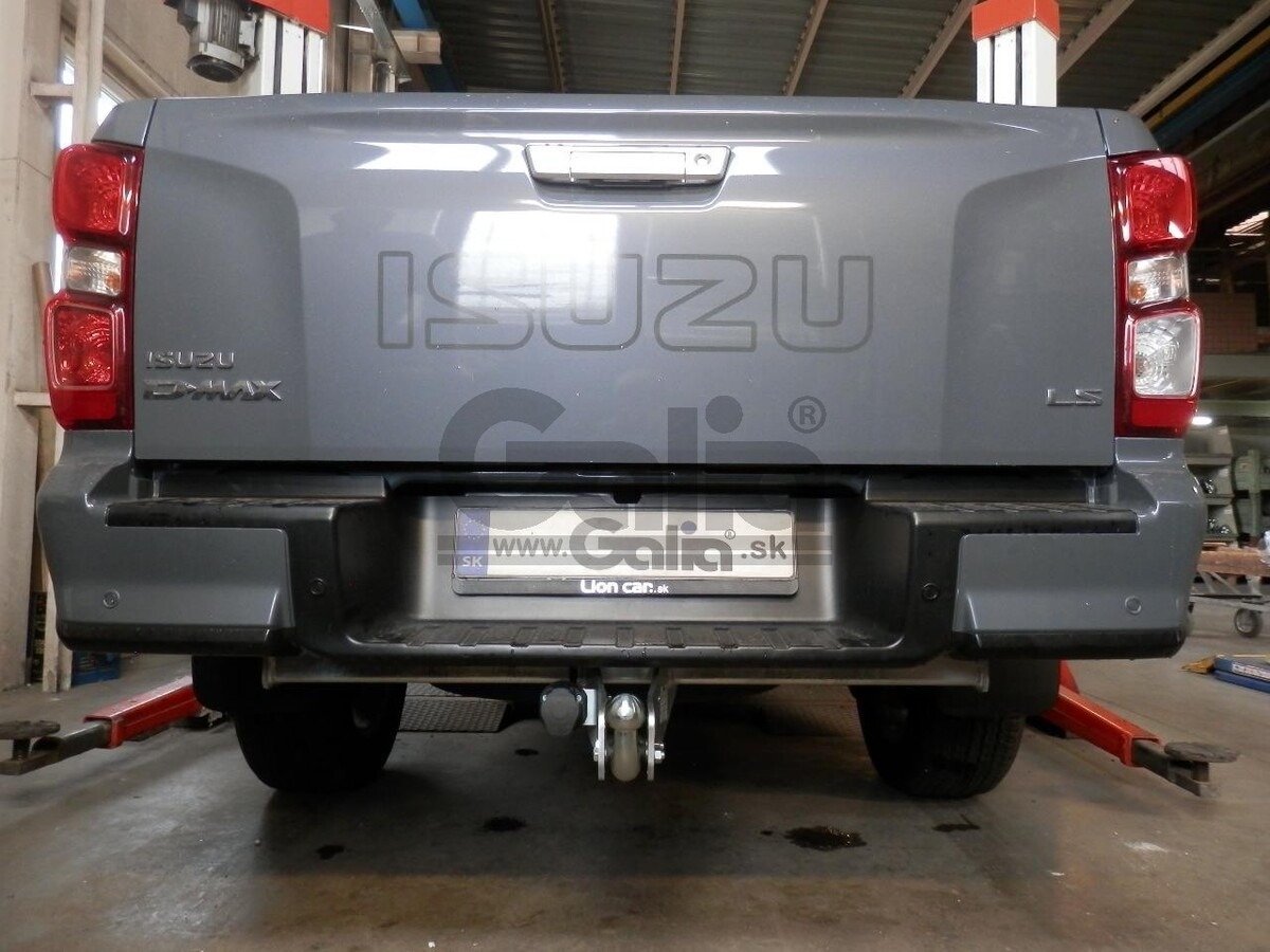 Фаркоп оцинкованный GALIA для Isuzu D-Max RG (Mk.III) 2020- шар A фото 5