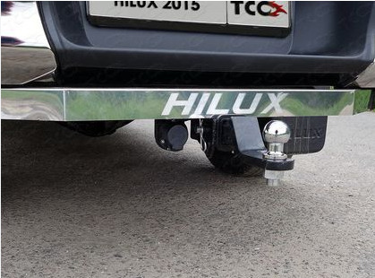 Фаркоп ТСС для Toyota Hilux AN120 (Mk.VIII) 2015- шар Е фото 2