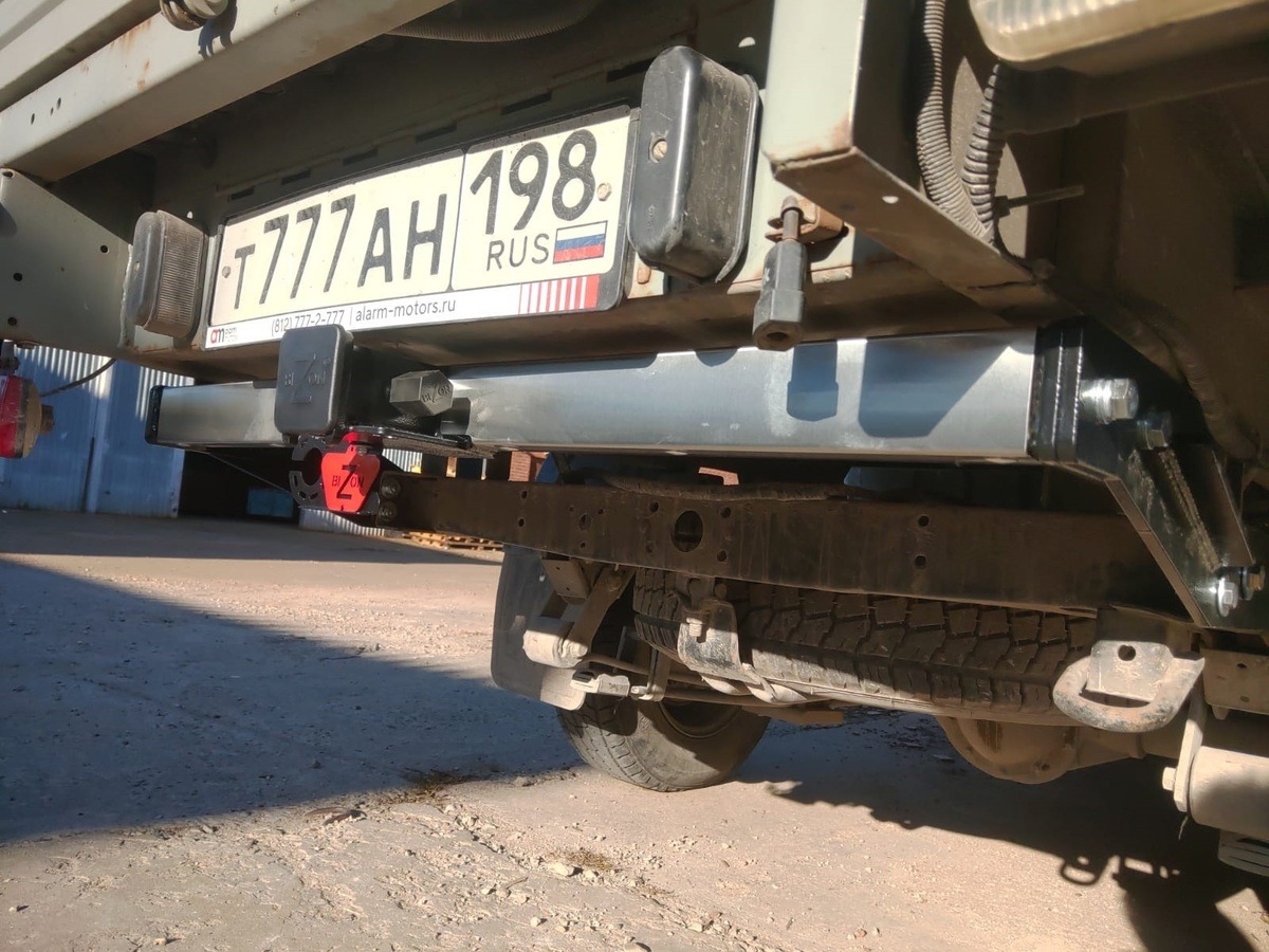 Фаркоп Бизон для УАЗ Profi 2017-шар Е фото 2