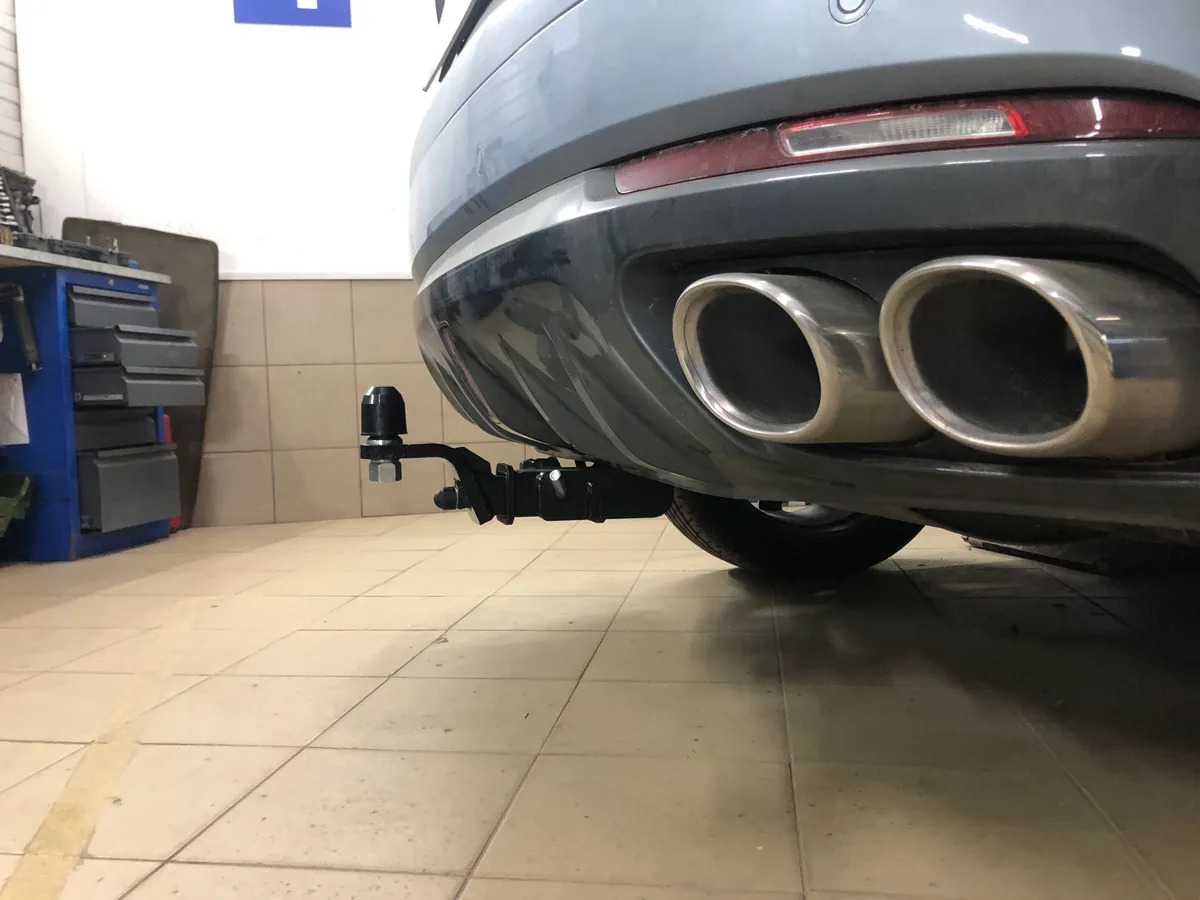 Быстросъёмный фаркоп TowRus для Changan CS95 (Mk.I) 2023- Шар Е с антистуком фото 2