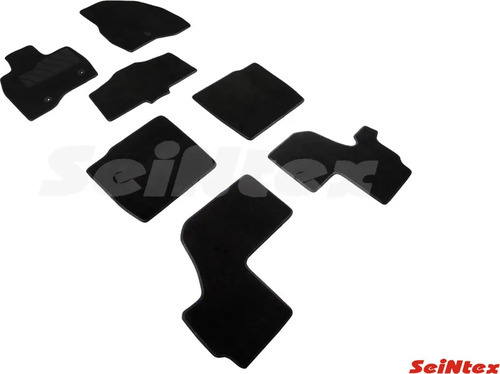 Коврики Seintex ворсовые для салона Ford Explorer V рестайлинг (V-3,5) 2015-2022