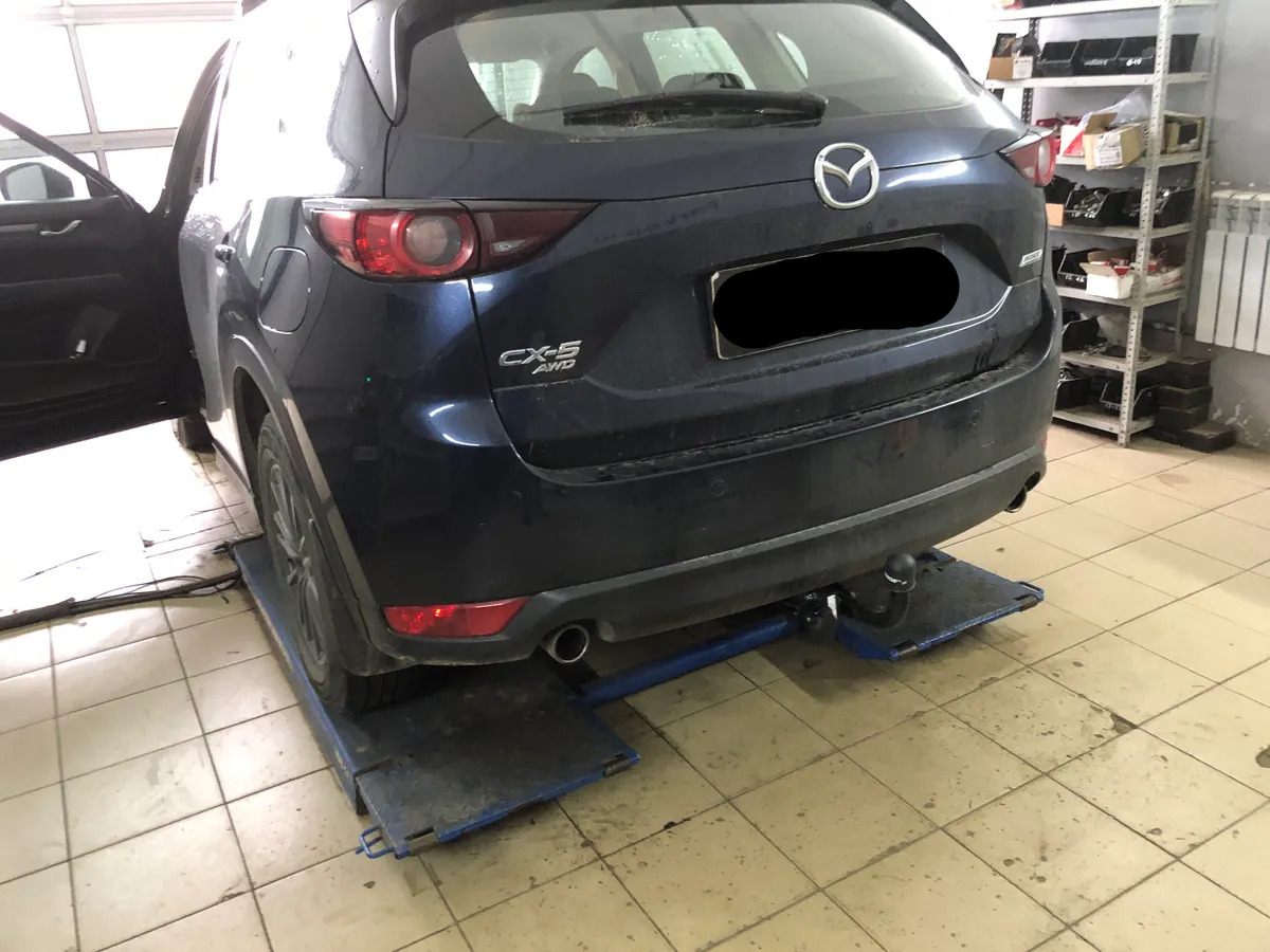 Фаркоп Steinhof для Mazda CX-5 KF (Mk.II) 2017- Шар А фото 6