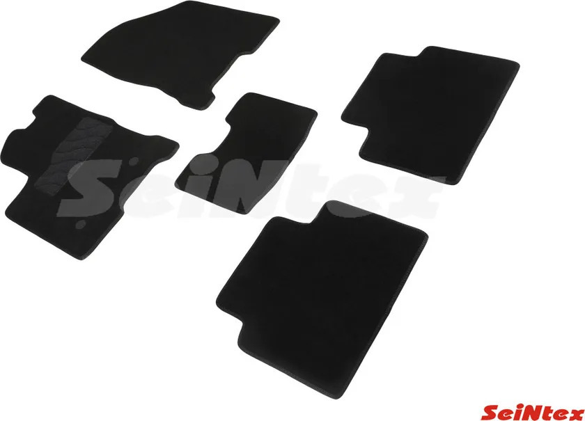 Коврики текстильные Seintex на нескользящей основе для салона Lada Vesta 2015-2022 фото 3