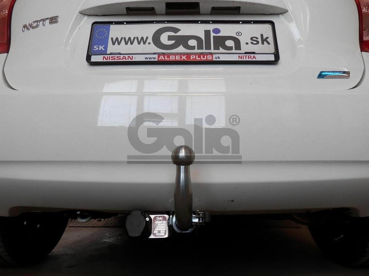 Оцинкованный фаркоп GALIA для Nissan Note E12 (Mk.II) 2013-2020 Шар А фото 6