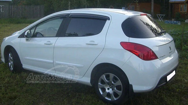 Дефлекторы SIM для окон Peugeot 308 I хэтчбек 2007-2013 фото 5